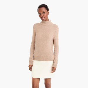 NWT J. Crew Mockneck sweater in supersoft yarn